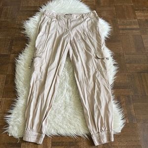 White House Black Market Tan Ankle Pants
